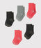 Lot de 5 paires de chaussettes essentielles bébé fille variante 2