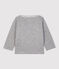 Tee shirt manches longues rayé bébé garçon gris SUBWAY CHINE