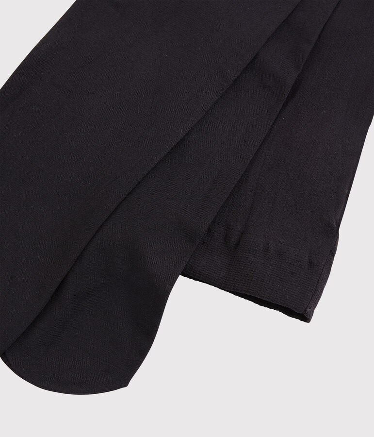 Collant microfibre enfant fille noir NOIR