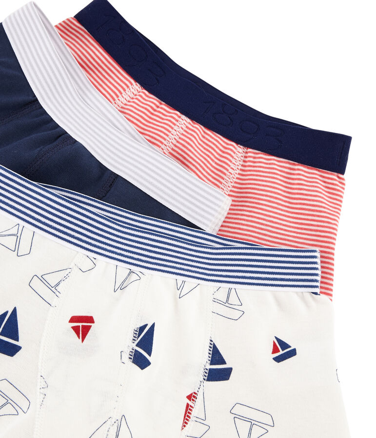 Lot de 3 boxers petit gar&ccedil;on variante 1