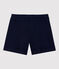 Short en coton enfant fille bleu SMOKING