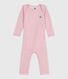 Body jambes longues bébé en laine et coton