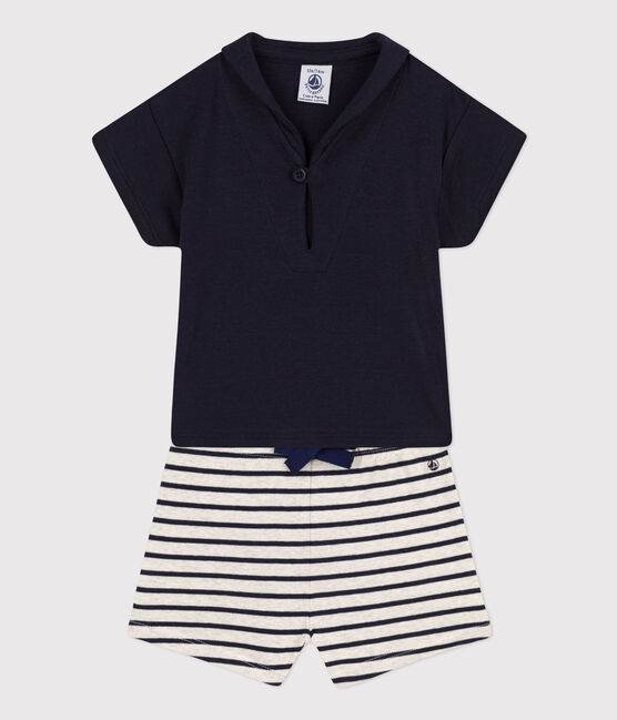 Ensemble bébé style marin SMOKING/ MONTELIMAR