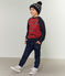 Sweatshirt enfant garçon rouge TERKUIT/bleu SMOKING/ BELUGA