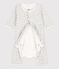 Bodyjama sans pieds imprimé bébé en coton blanc MARSHMALLOW/blanc MULTICO