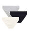 Trio de culottes fille en coton stretch variante 1