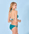 Effen damesbikini groen VERDE