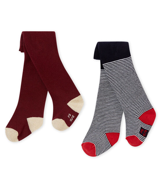 Set van 2 paar kousenbroeken voor babymeisjes variante 2