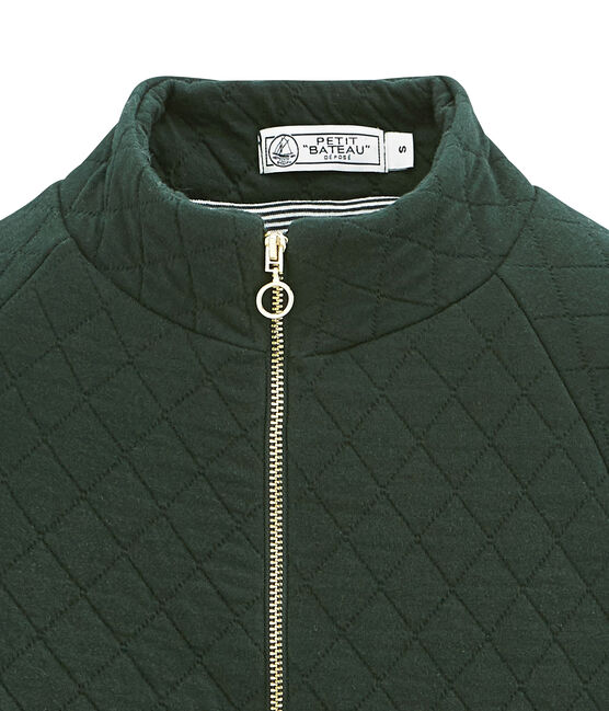 gewatteerd damesvest groen SHERWOOD