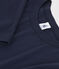 Tee-shirt L'ICONIQUE col rond en coton Femme bleu SMOKING