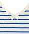 Hemdjes 100 jaar comfort vrouw beige COQUILLE/blauw PERSE
