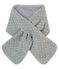 Uniseks jacquardgebreide sjaal grijs SUBWAY/wit MARSHMALLOW