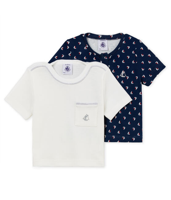 Lot de 2 tee-shirts manches courtes bébé garçon variante 1
