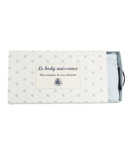 Lot de 5 bodies naissance bébé garçon variante 1