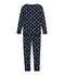 Pyjama petit garçon coupe ajustée bleu SMOKING/blanc MULTICO