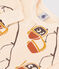 Sweatshirt en molleton imprimé bébé blanc AVALANCHE/ MULTICO