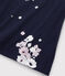 T-shirt met opdruk meisjes kinderen blauw SMOKING