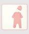 Driedelige set in biokatoen voor baby's variante 1