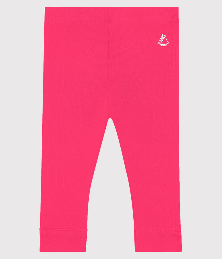 Legging en coton b&eacute;b&eacute; rose GEISHA