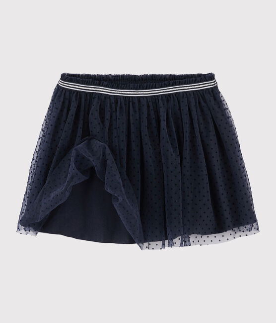 Rok van tule meisjes kinderen blauw SMOKING