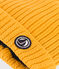 Bonnet bébé en tricot doublé en polaire jaune BOUDOR
