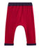 Broek babyjongen van gebreide stof rood