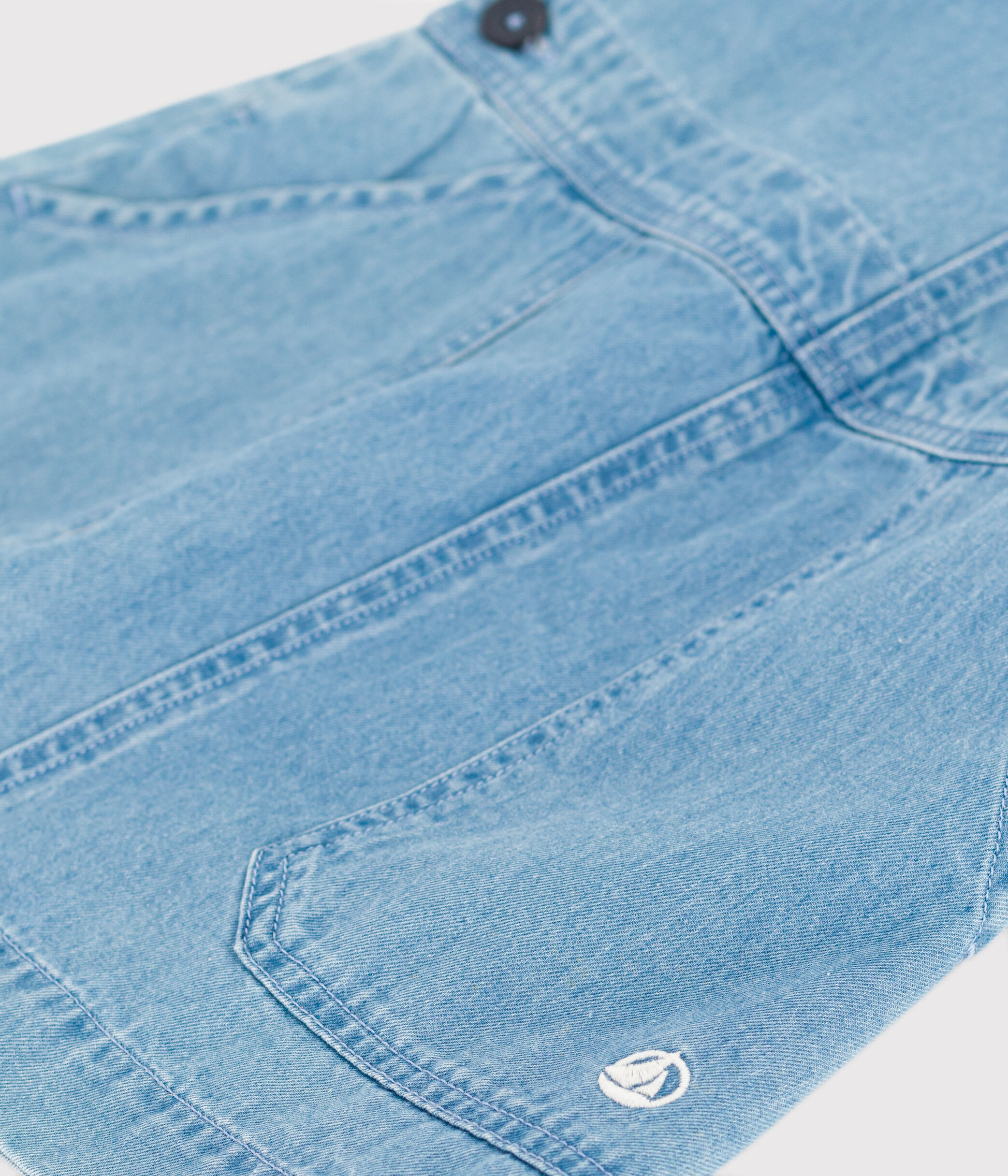 Denim salopettejurk outlet