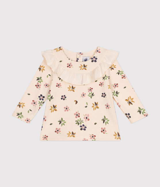 Babybloesje van tubic wit AVALANCHE/ MULTICO