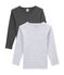 Set van 2 jongens T-shirts met lange mouwen variante 1