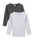 Set van 2 jongens T-shirts met lange mouwen