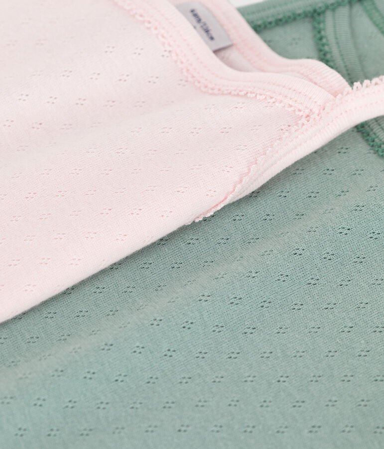 Lot de 2 d&eacute;bardeurs enfant en coton &agrave; fines bretelles variante 1