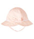 Capeline en twill bébé fille