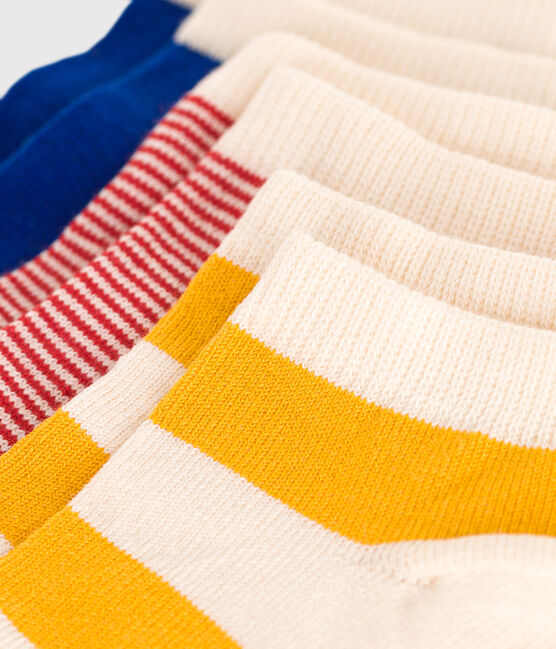 3 paires de chaussettes en coton rayures enfant variante 1