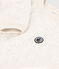 Sweatshirt en tubique matelassé enfant fille / garçon beige MONTELIMAR CHINE