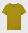 Tee shirt coton Sea island femme vert BAMBOO