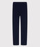 Pantalon en coton BIO Femme bleu SMOKING