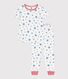 Katoenen kinderpyjama met sterrenprint