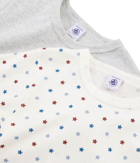 Duo T-shirts met korte mouwen voor jongens variante 1
