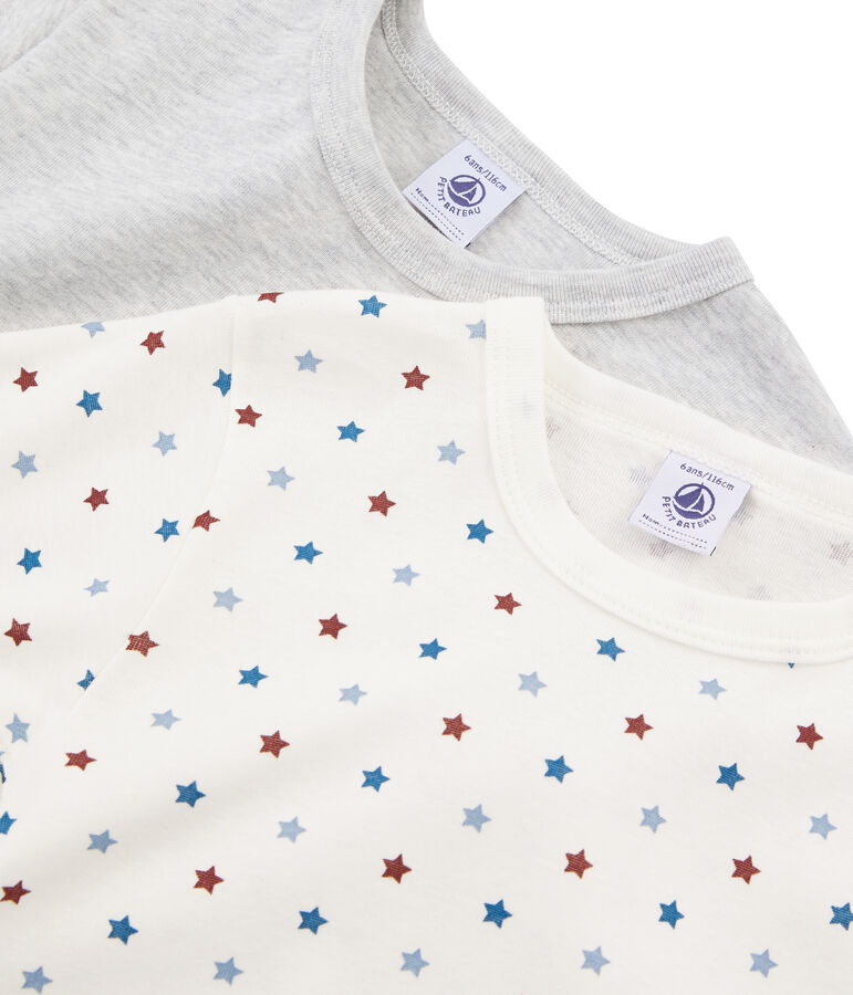 Duo de tee-shirts manches courtes petit gar&ccedil;on variante 1