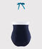Gerecycled 1-delig Damesbadpak blauw SMOKING/wit MULTICO