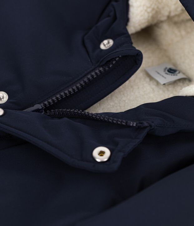 Effen halflange babyparka SMOKING