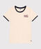 Tee-shirt Le Droit Paris en coton femme écru AVALANCHE
