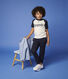 Jersey T-shirt met korte mouwen voor jongens