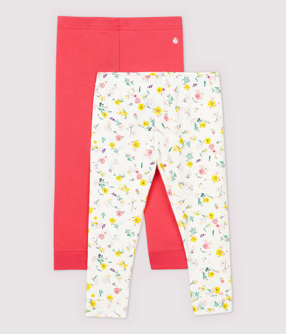 Lot de 2 leggings bébé fille. variante 1