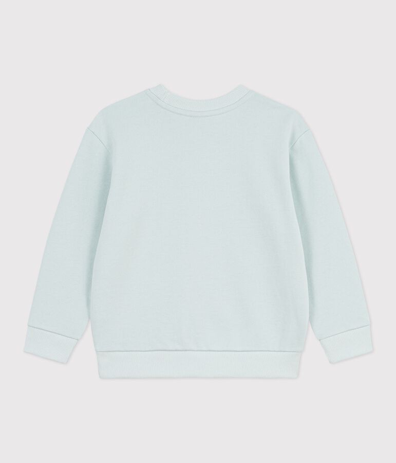 Katoenen sweatshirt voor kinderen blauw