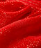 Robe manches longues bi-matière bébé fille rouge TERKUIT/jaune OR