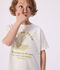 Katoenen T-shirt met korte mouwen voor kinderen wit