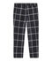 Mesh broek met ruitjes meisjes zwart CITY/wit MULTICO