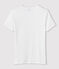Iconisch katoenen Dames T-shirt met V-hals wit ECUME