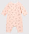 Dors bien bébé fille en tubique rose FLEUR+FONTAINE/bleu MULTICO